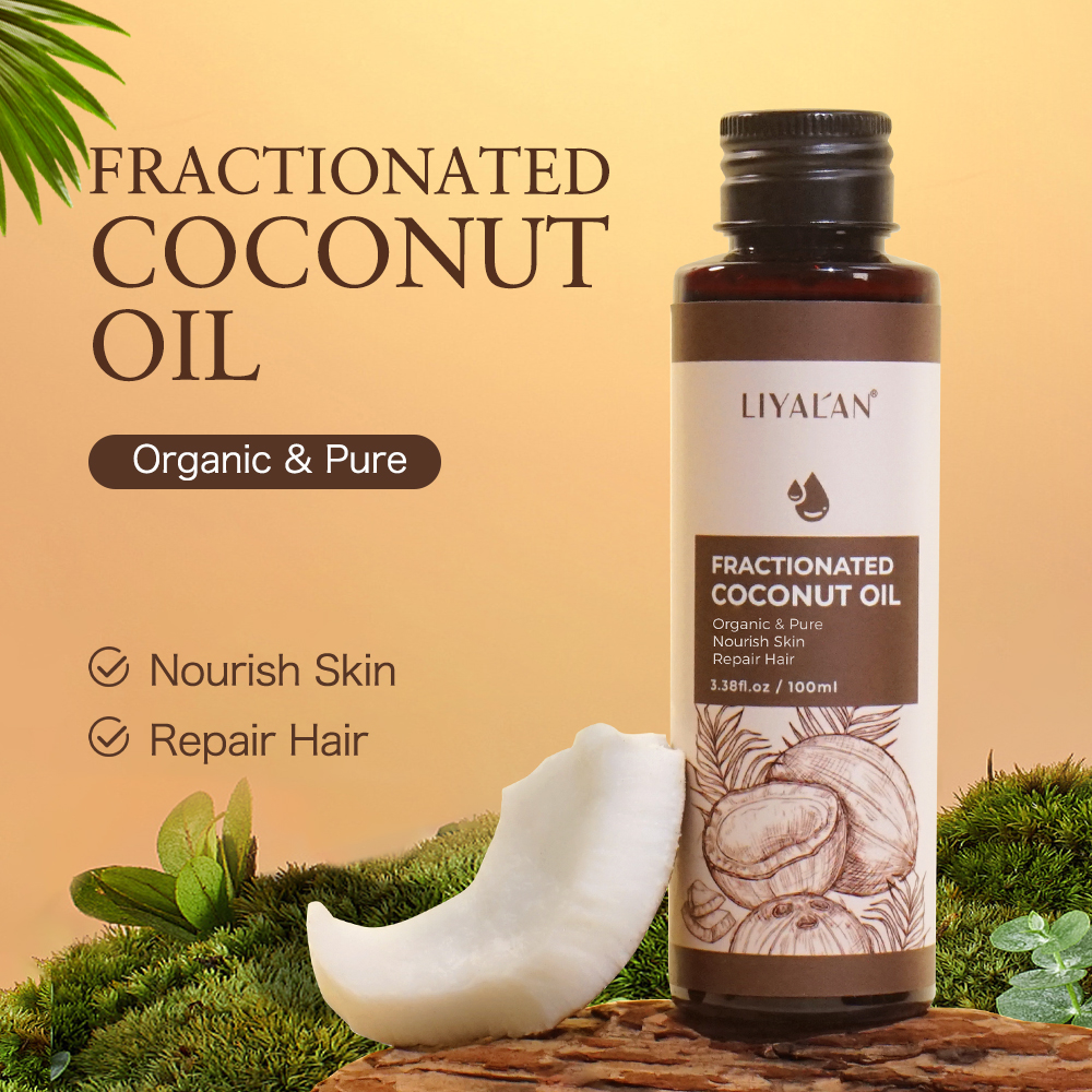Coconut Oil Refined - 100ml Fractionated Coconut Oil Nourish Skin