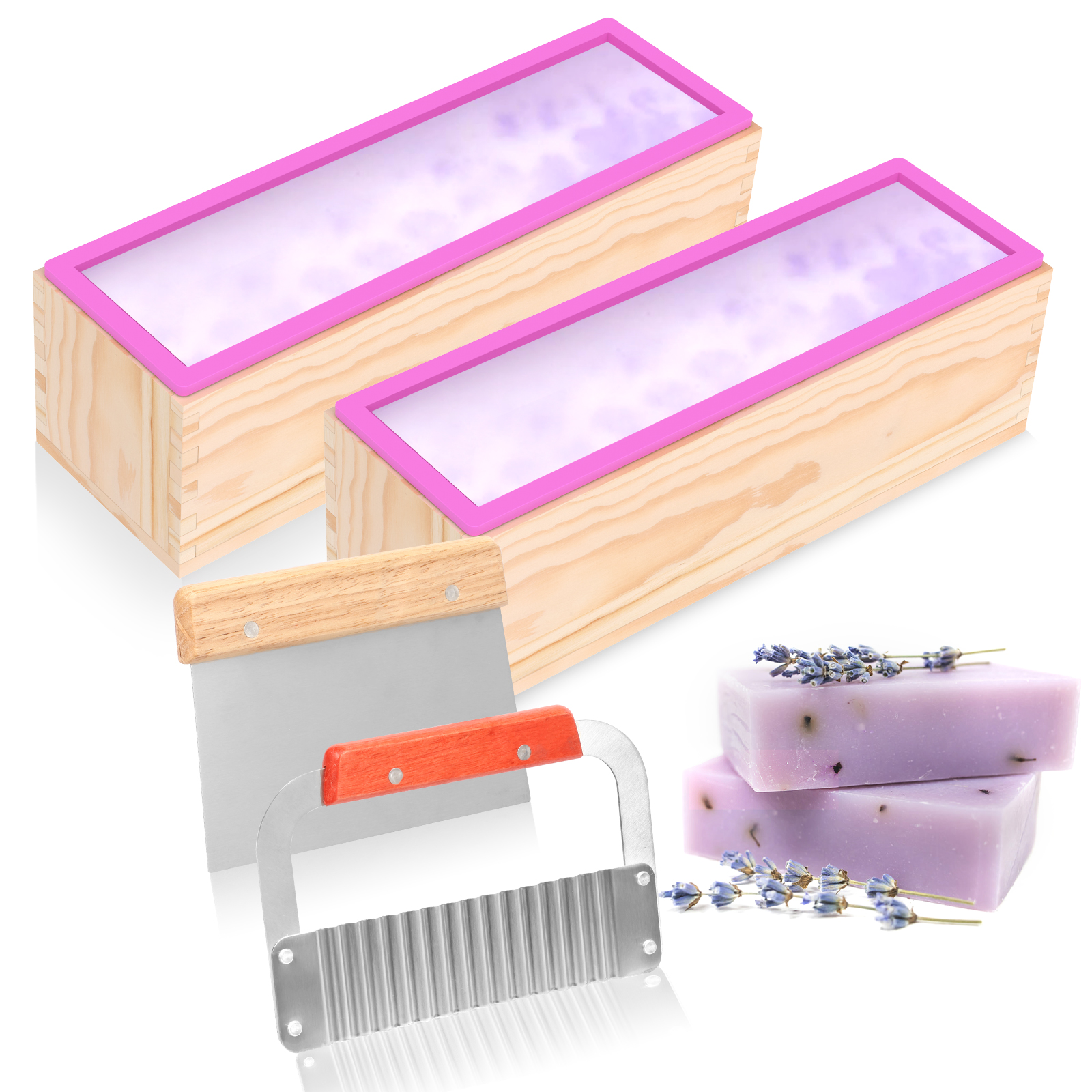 Soap Making Box - 1Set Soap Making Mold Heat Resistant