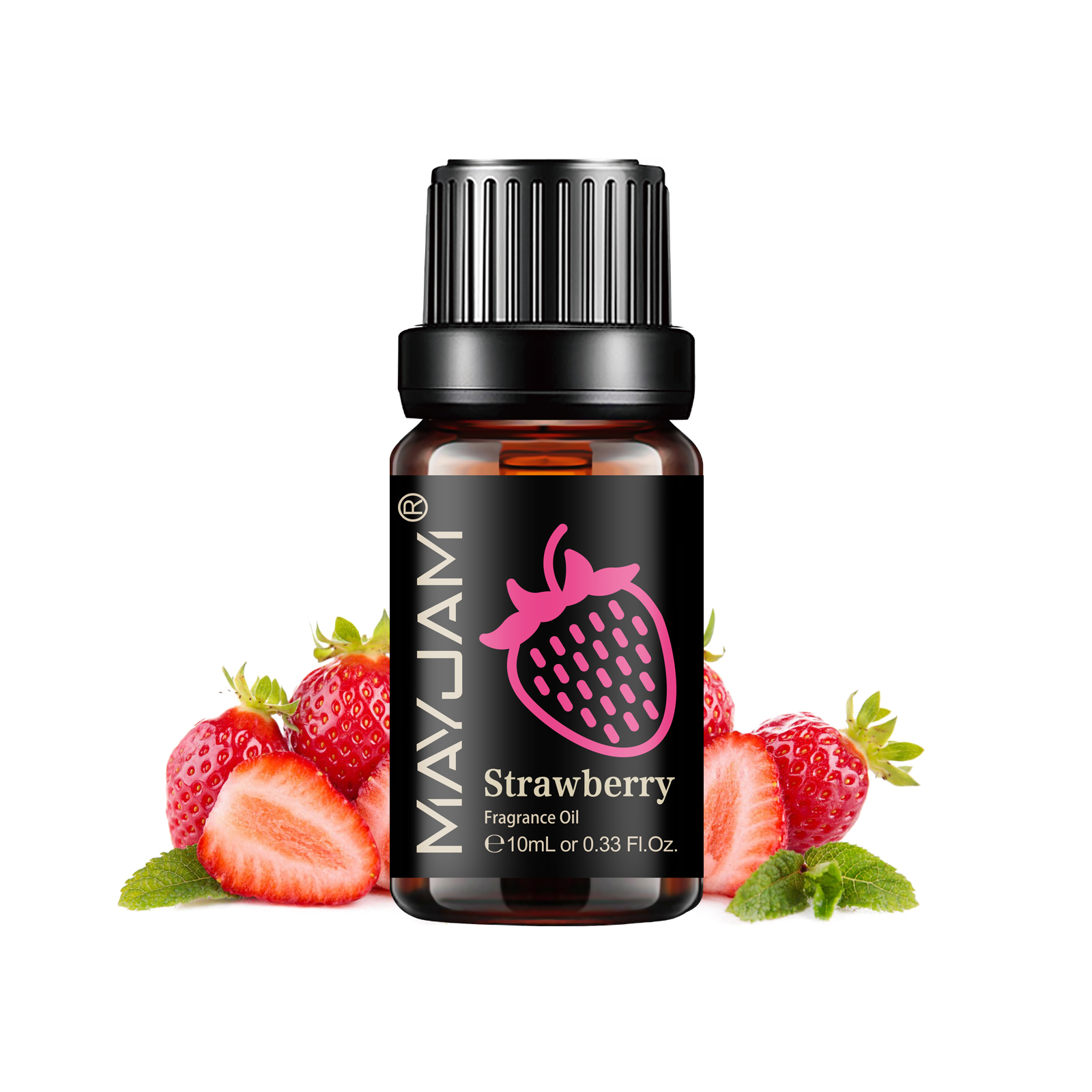 Coconut Oil Refined - 10ML Strawberry Fruit Fragrance Essential Oil