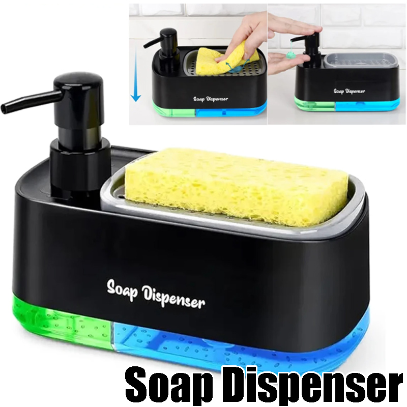 Soap Making Box - Dual Pump Soap Dispenser Set 3-in-1