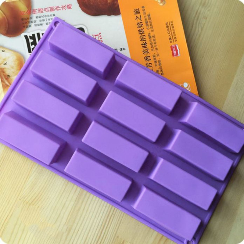 Soap Making Supplies - Square Silicone Cake Molds Cereal Molds