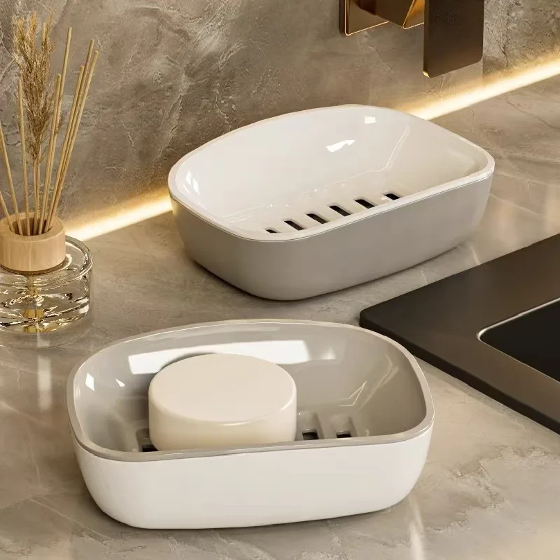 Soap Making Box - 1pc Double Layer Drain Soap Box
