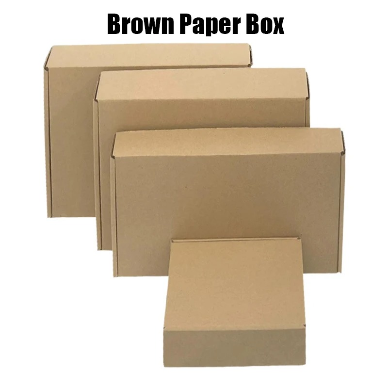 20PCS Multi Size Brown Kraft P - Soap Making Box บทวิจารณ์และราคา
