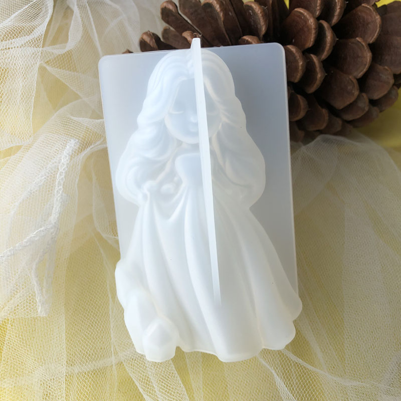 3D Cute Princess Silicone Cand - Soap Making Supplies บทวิจารณ์และราคา