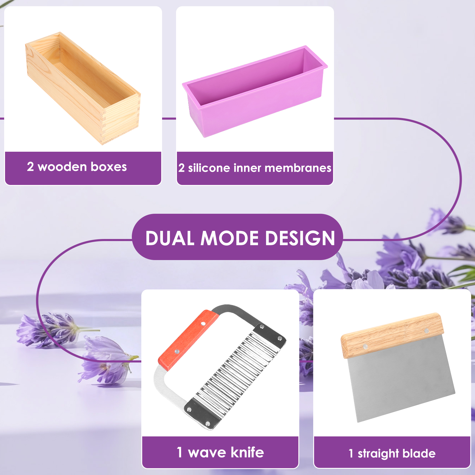 1Set Soap Making Mold Heat Res - Soap Making Box บทวิจารณ์และราคา