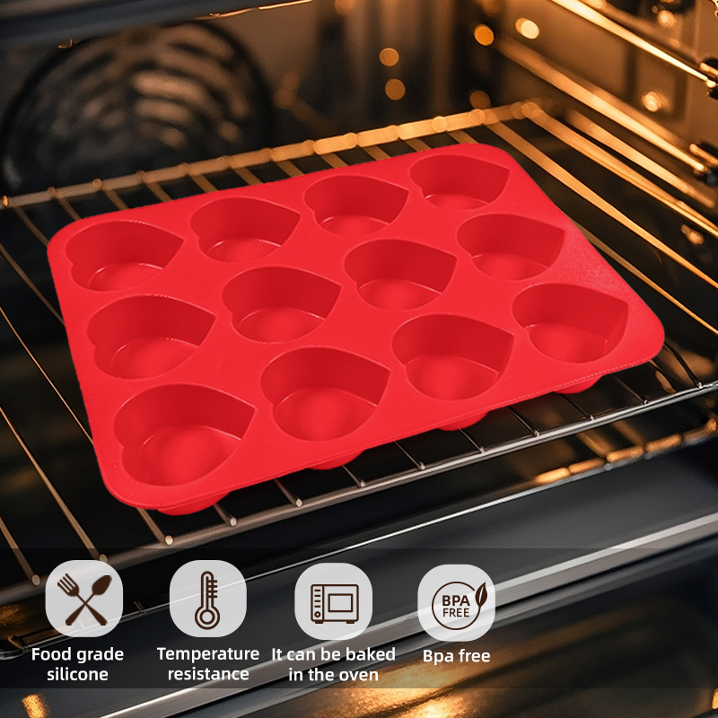 Silicone Heart Molds for Choco - Soap Making Supplies บทวิจารณ์และราคา