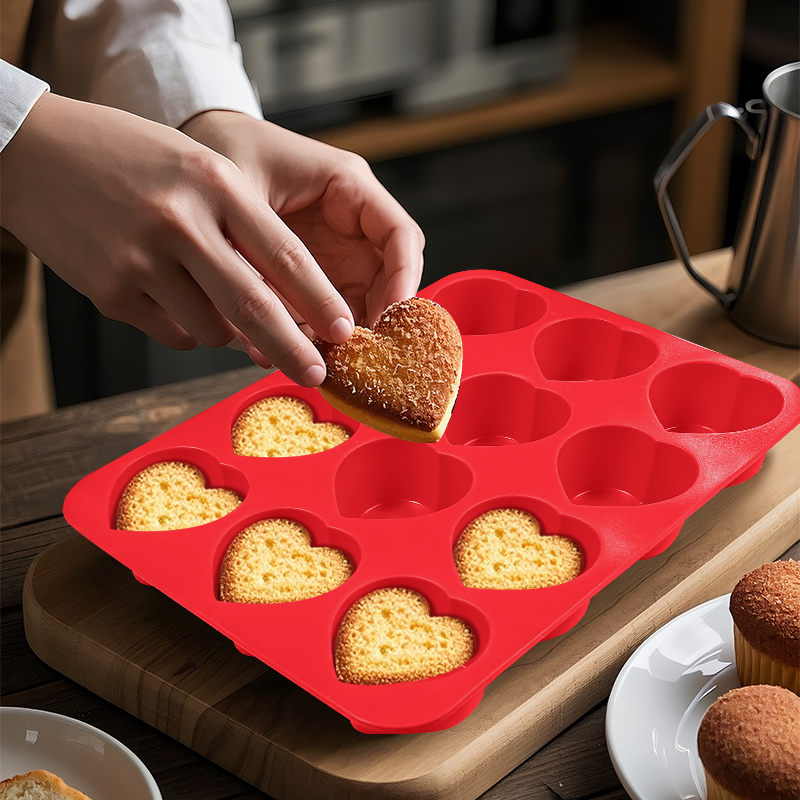 Silicone Heart Molds for Choco - Soap Making Supplies บทวิจารณ์และราคา