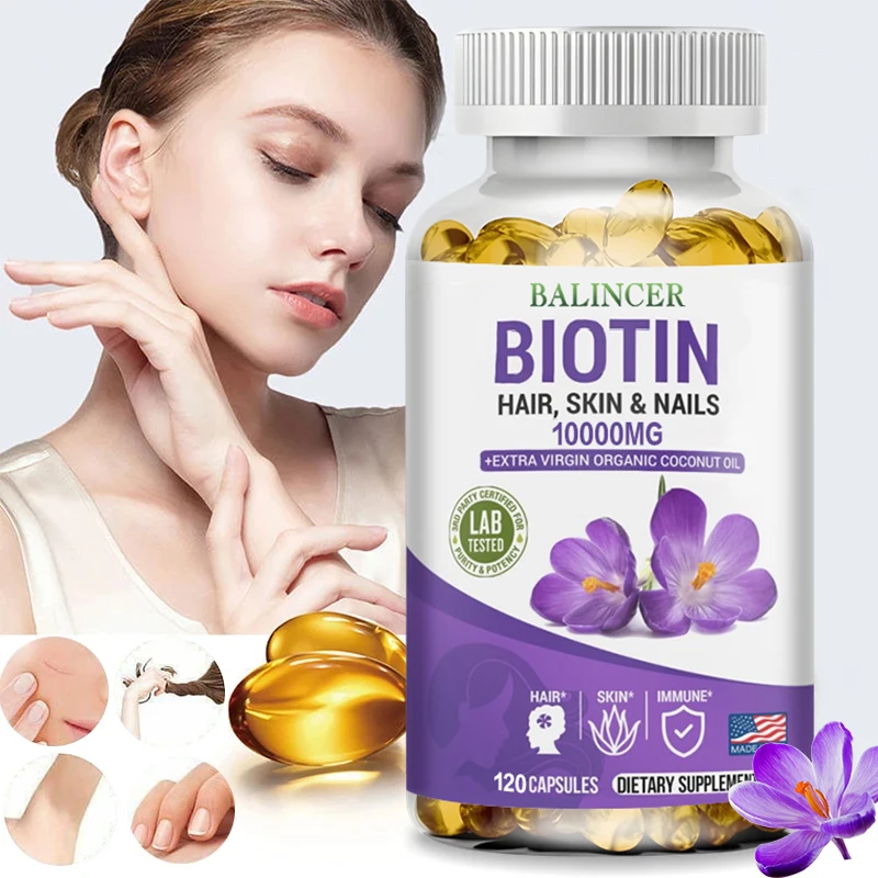 Balincer Biotin Supplement wit - Coconut Oil Refined บทวิจารณ์และราคา