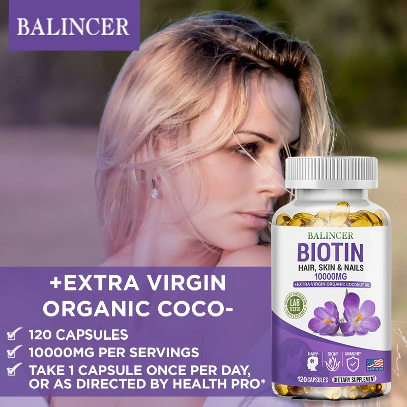 Balincer Biotin Supplement wit - Coconut Oil Refined บทวิจารณ์และราคา