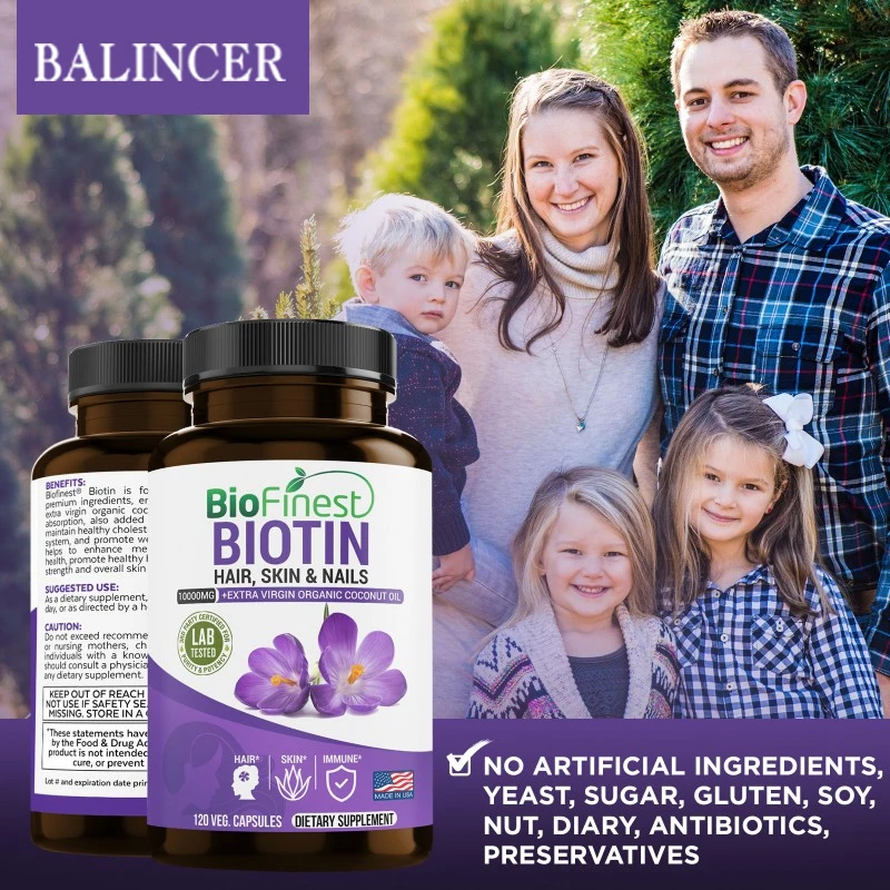 Balincer Biotin Supplement wit - Coconut Oil Refined บทวิจารณ์และราคา