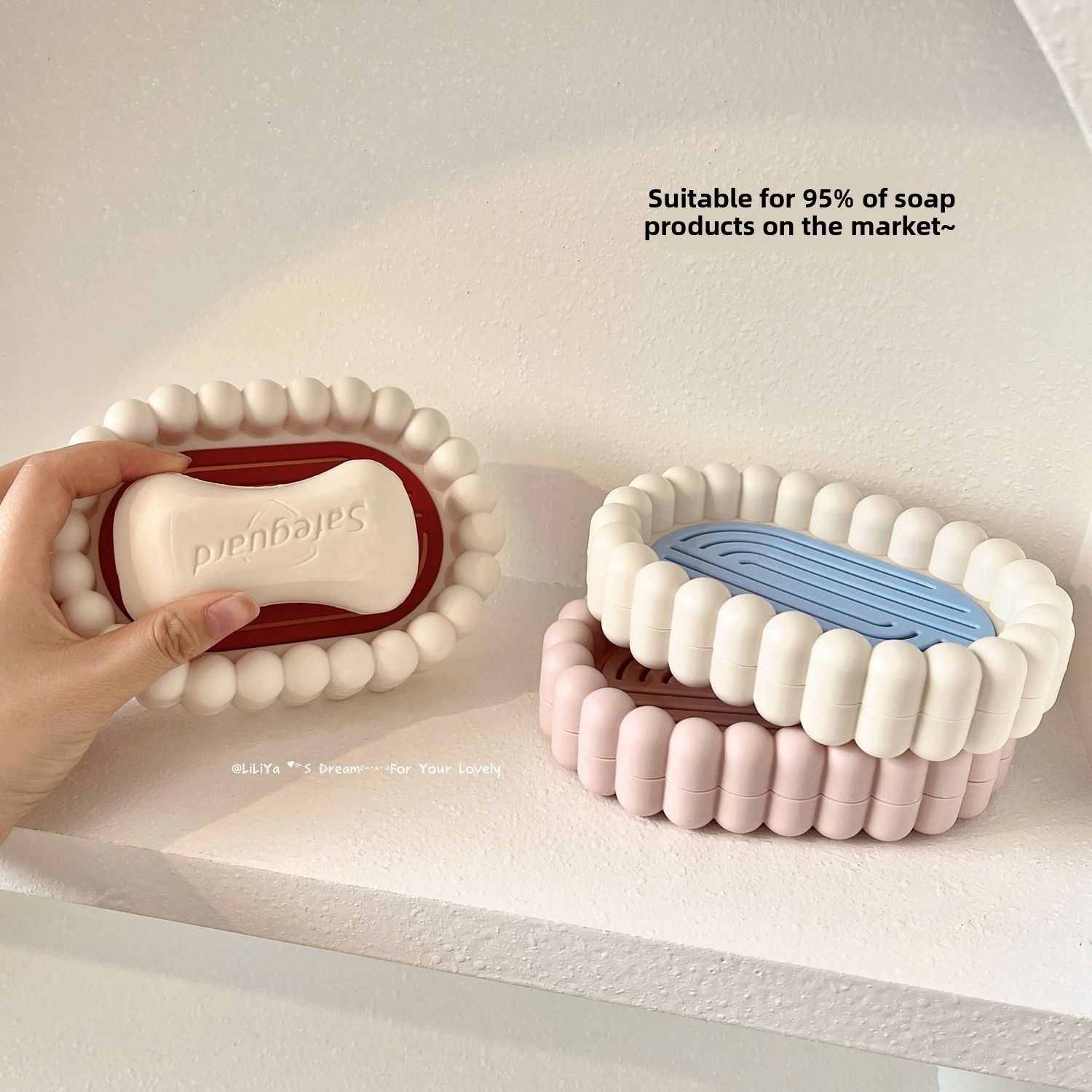 Bathroom Soap Box Plastic Soap - Soap Making Box บทวิจารณ์และราคา