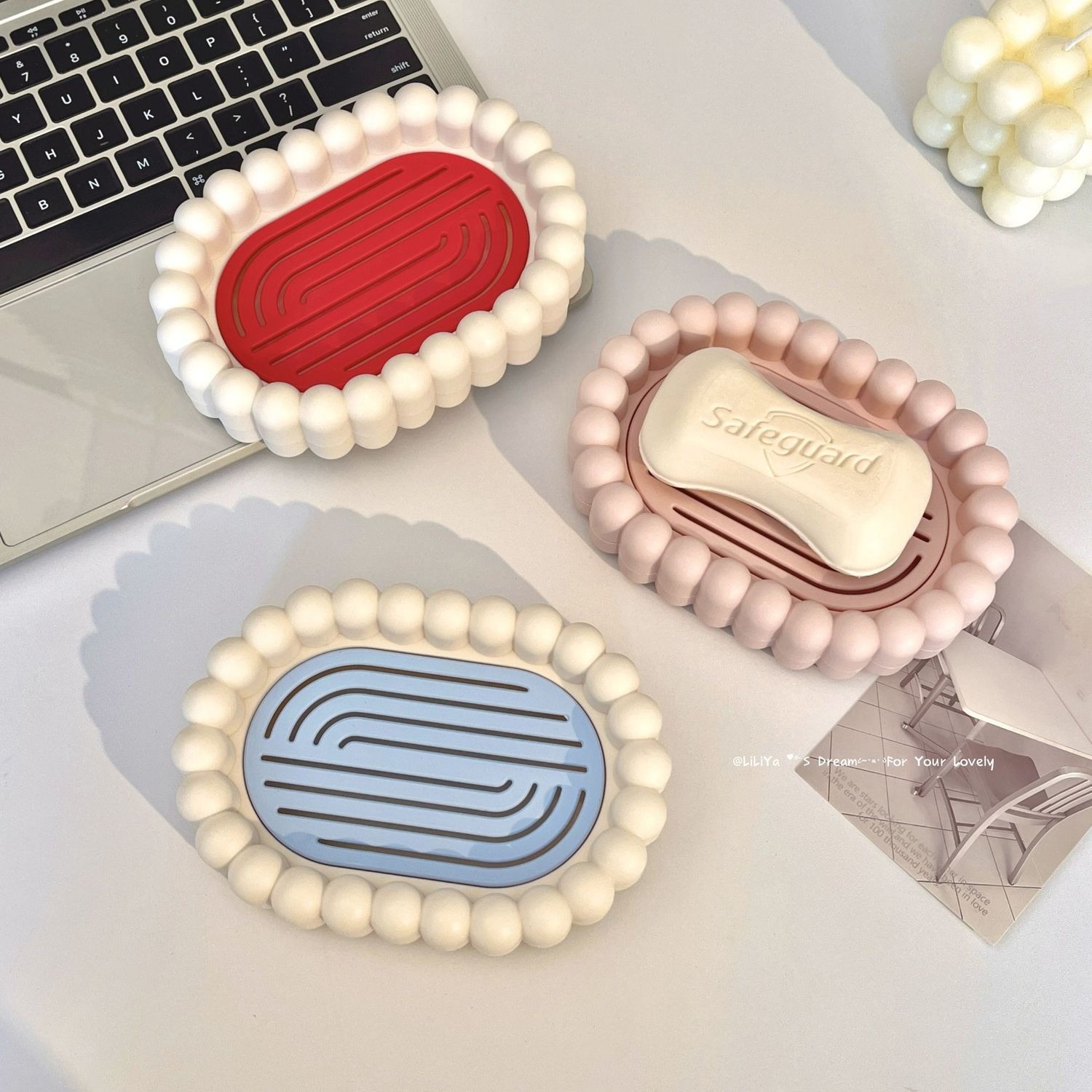 Bathroom Soap Box Plastic Soap - Soap Making Box บทวิจารณ์และราคา