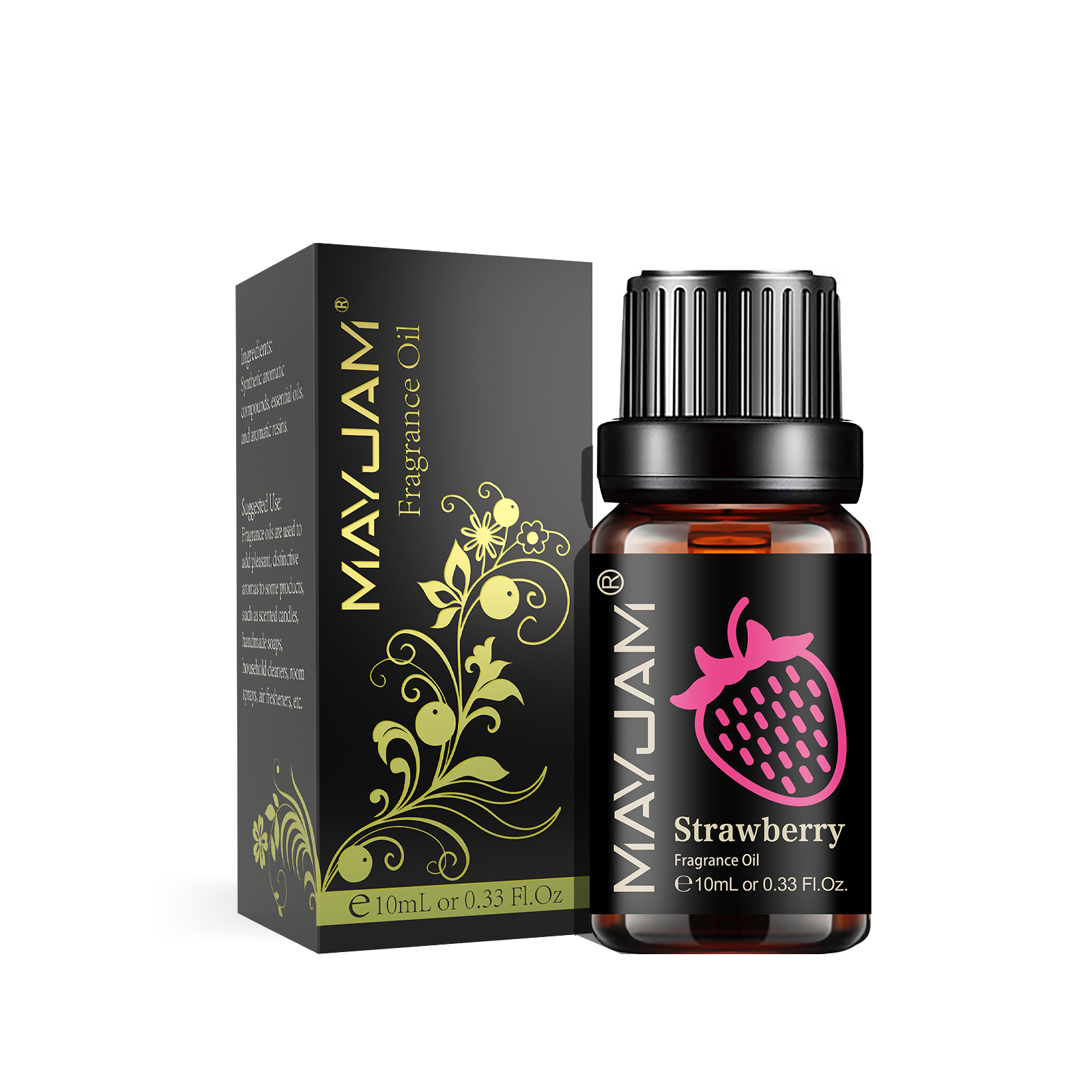 10ML Strawberry Fruit Fragranc - Coconut Oil Refined บทวิจารณ์และราคา