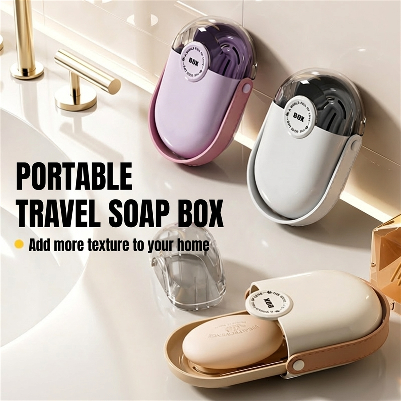 Portable Travel Soap Box With  - Soap Making Box บทวิจารณ์และราคา