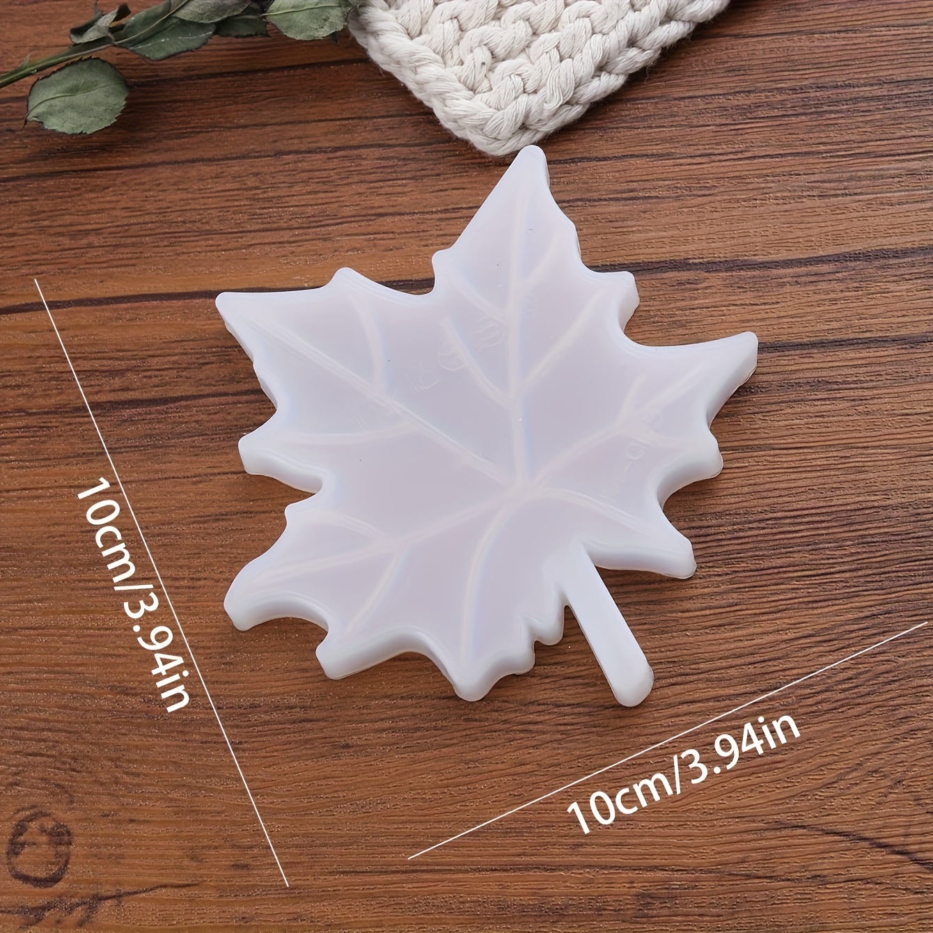 1PC Maple Leaf shaped Silicone - Soap Making Supplies บทวิจารณ์และราคา