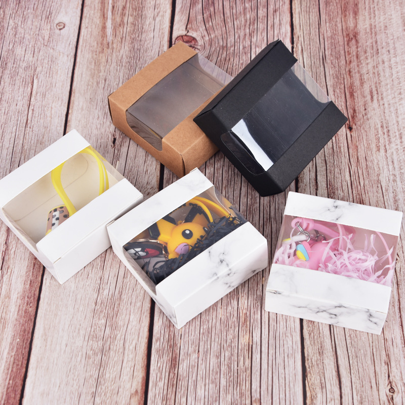 50Pcs/lot Kraft Paper Marbling - Soap Making Box บทวิจารณ์และราคา
