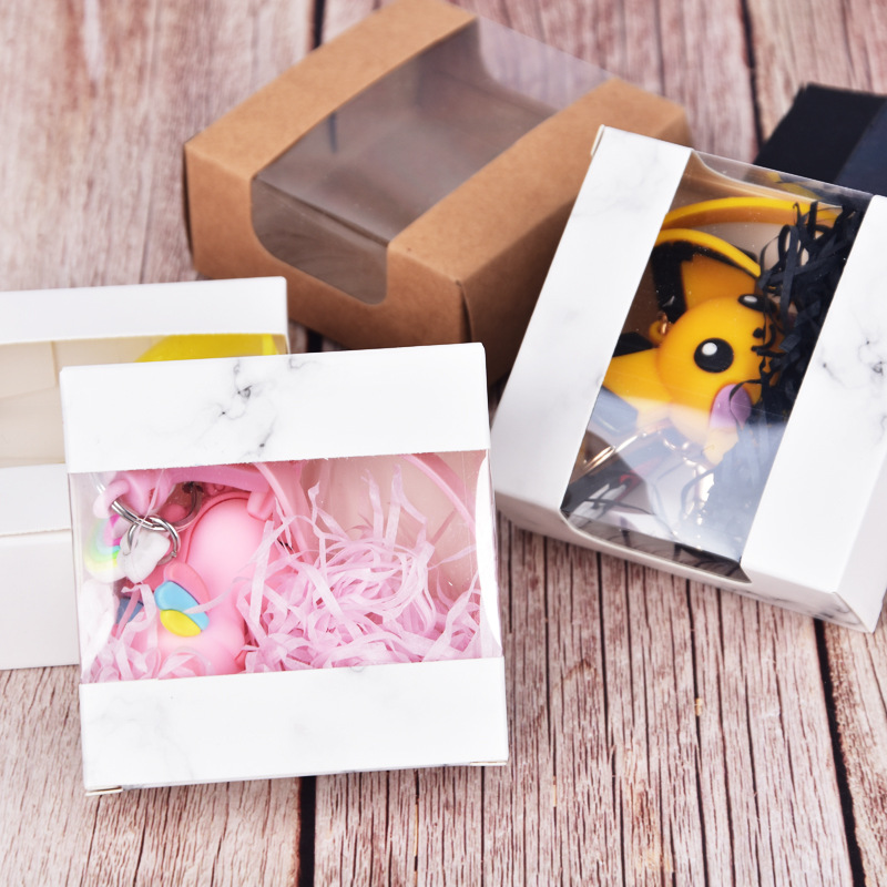 50Pcs/lot Kraft Paper Marbling - Soap Making Box บทวิจารณ์และราคา