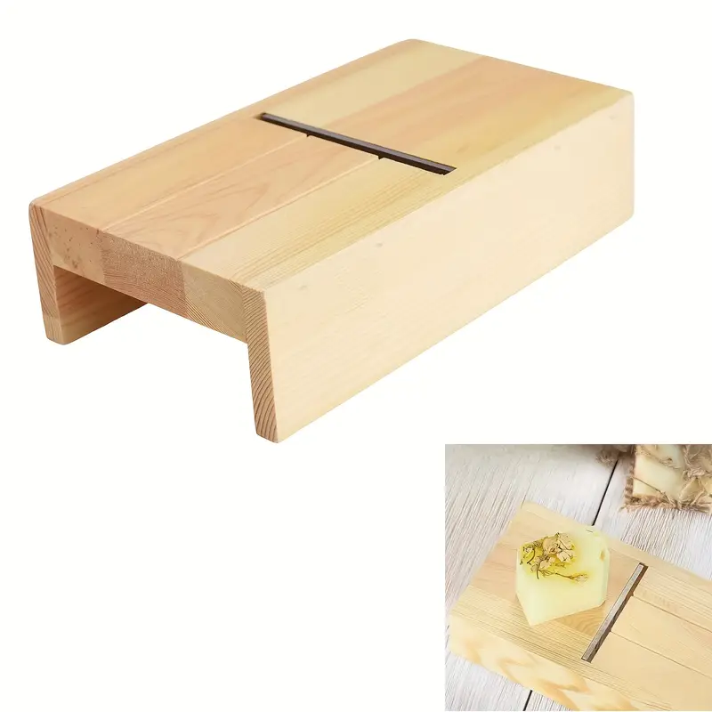 1Pc Wood Box Cutting And Bevel - Soap Making Box บทวิจารณ์และราคา