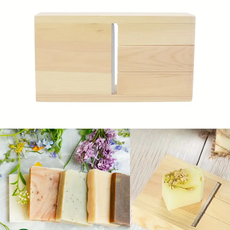 1Pc Wood Box Cutting And Bevel - Soap Making Box บทวิจารณ์และราคา