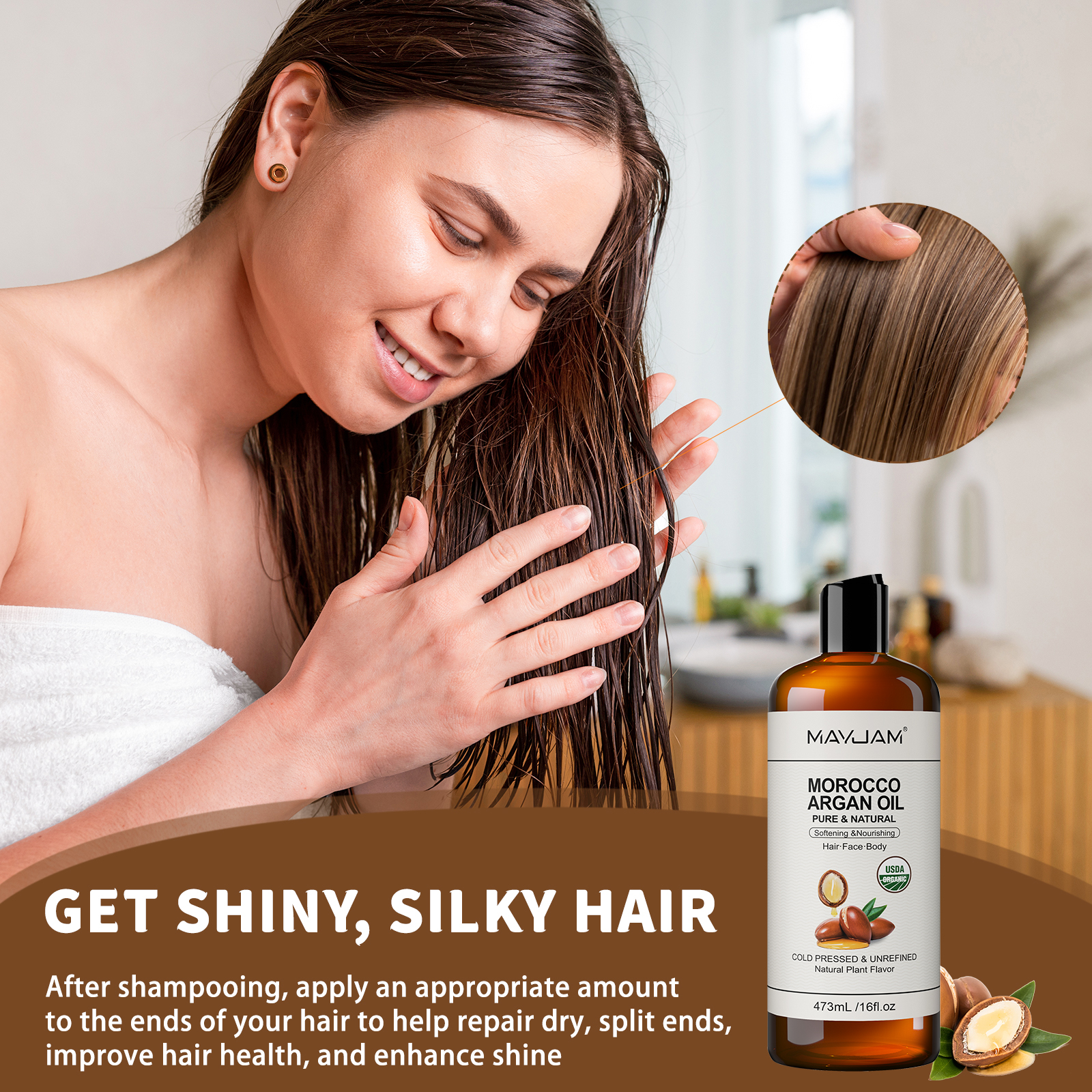 USDA Organic Coconut Oil for S - Coconut Oil Refined บทวิจารณ์และราคา