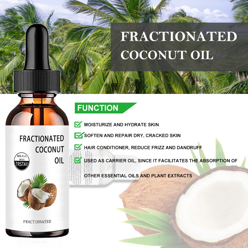 Fractionated Coconut Oil 100%  - Coconut Oil Refined บทวิจารณ์และราคา