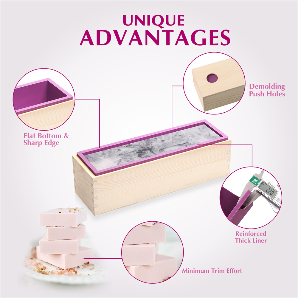 Nicole Silicone Soap Molds Fle - Soap Making Box บทวิจารณ์และราคา