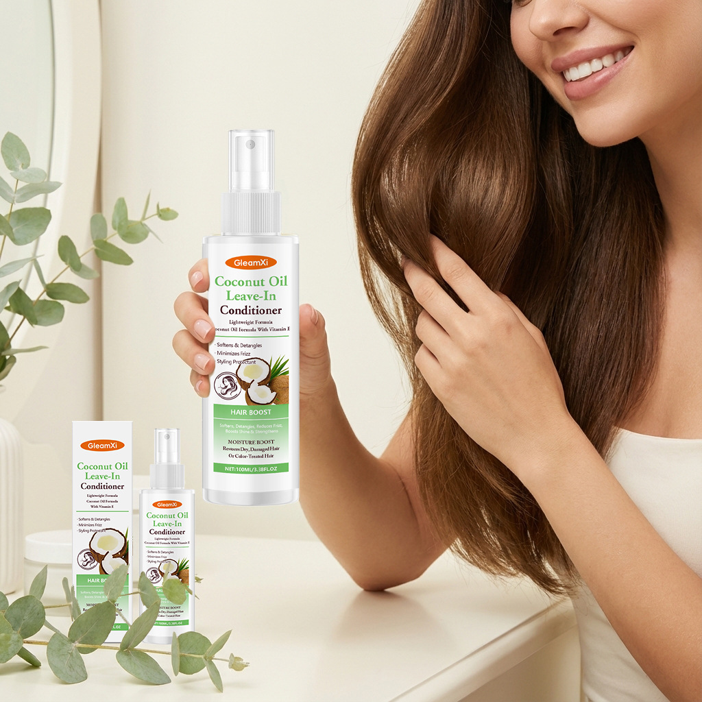 Gleamxi Coconut Oil Leave-In C - Coconut Oil Refined บทวิจารณ์และราคา