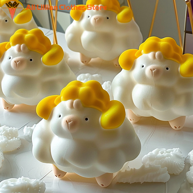 3D Sheep Shape Jelly Mold Kitc - Soap Making Supplies บทวิจารณ์และราคา