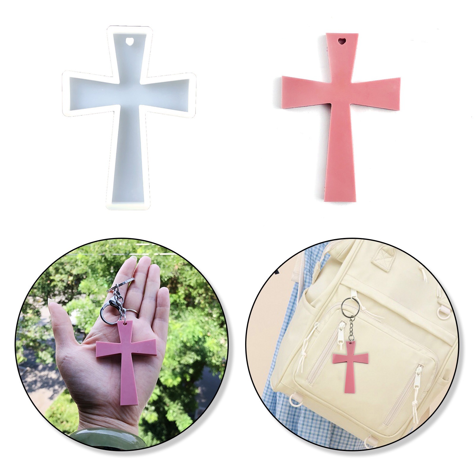 Silicone Mold Blessing Cross D - Soap Making Raw Material บทวิจารณ์และราคา