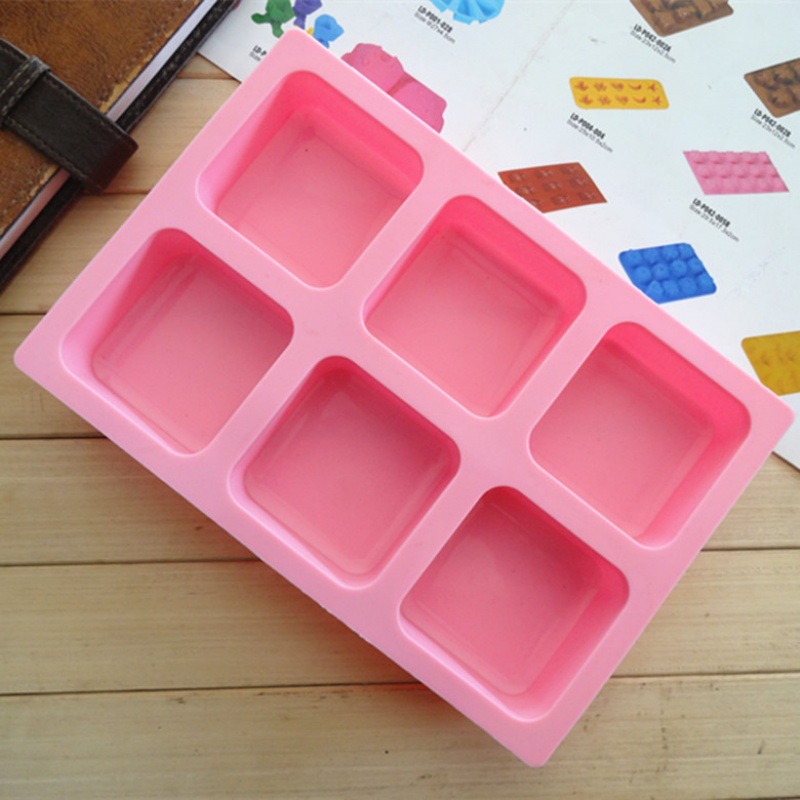 Square Silicone Cake Molds Cer - Soap Making Supplies บทวิจารณ์และราคา