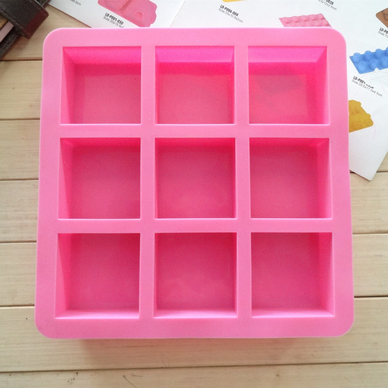 Square Silicone Cake Molds Cer - Soap Making Supplies บทวิจารณ์และราคา