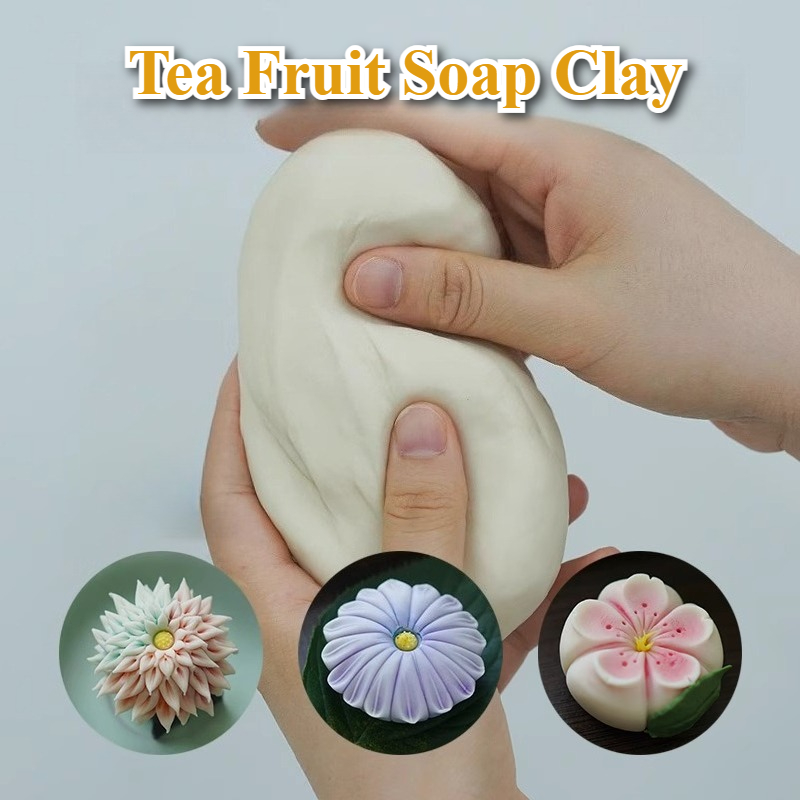 100g Tea Fruit Clay Soap Clay  - Soap Making Raw Material บทวิจารณ์และราคา