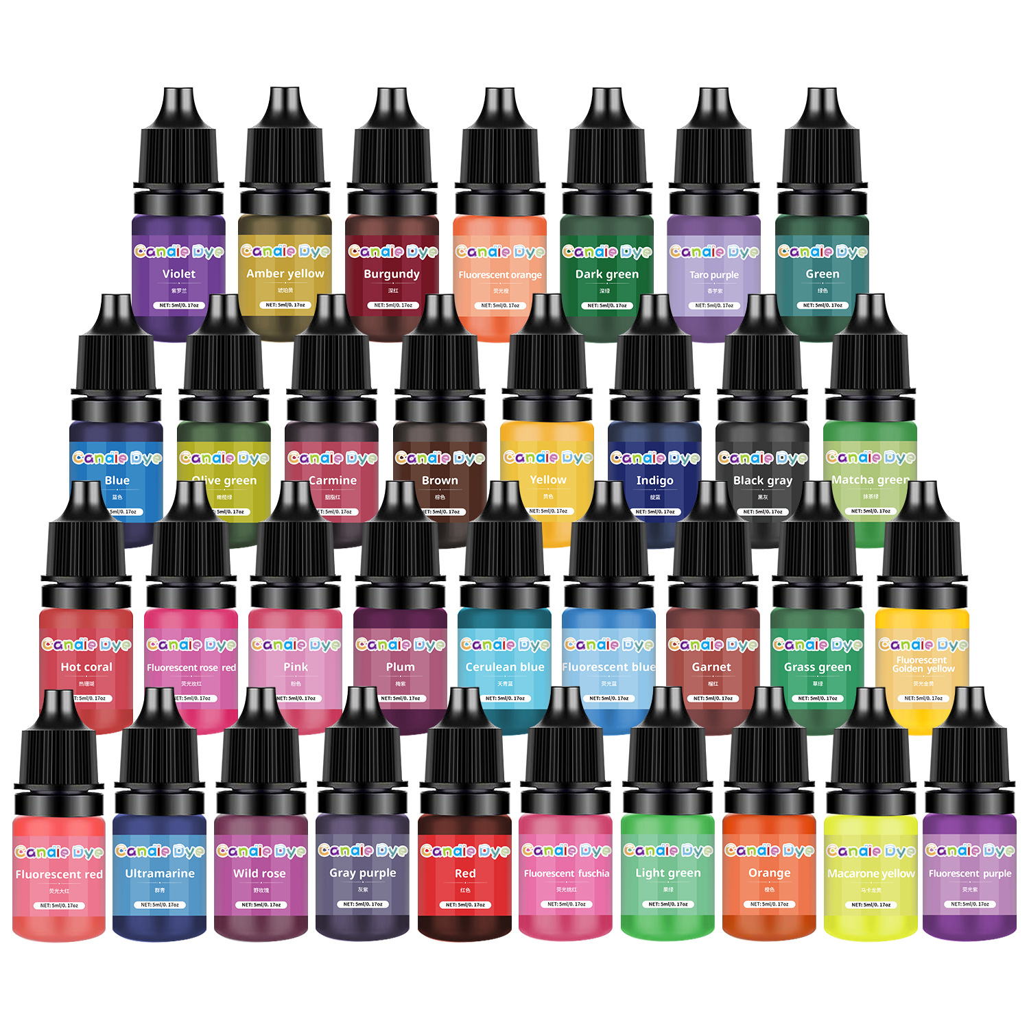 5ml/Bottle Candle Dye Pigments - Soap Making Raw Material บทวิจารณ์และราคา