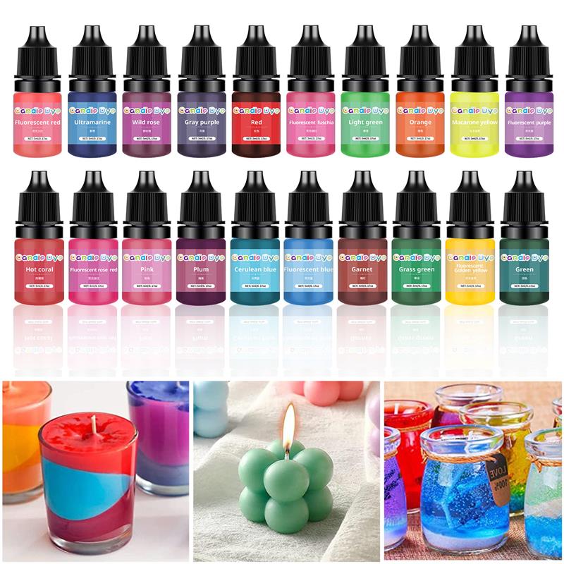 5ml/Bottle Candle Dye Pigments - Soap Making Raw Material บทวิจารณ์และราคา