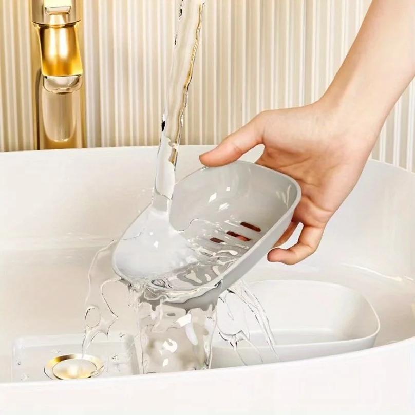 1pc Double Layer Drain Soap Bo - Soap Making Box บทวิจารณ์และราคา