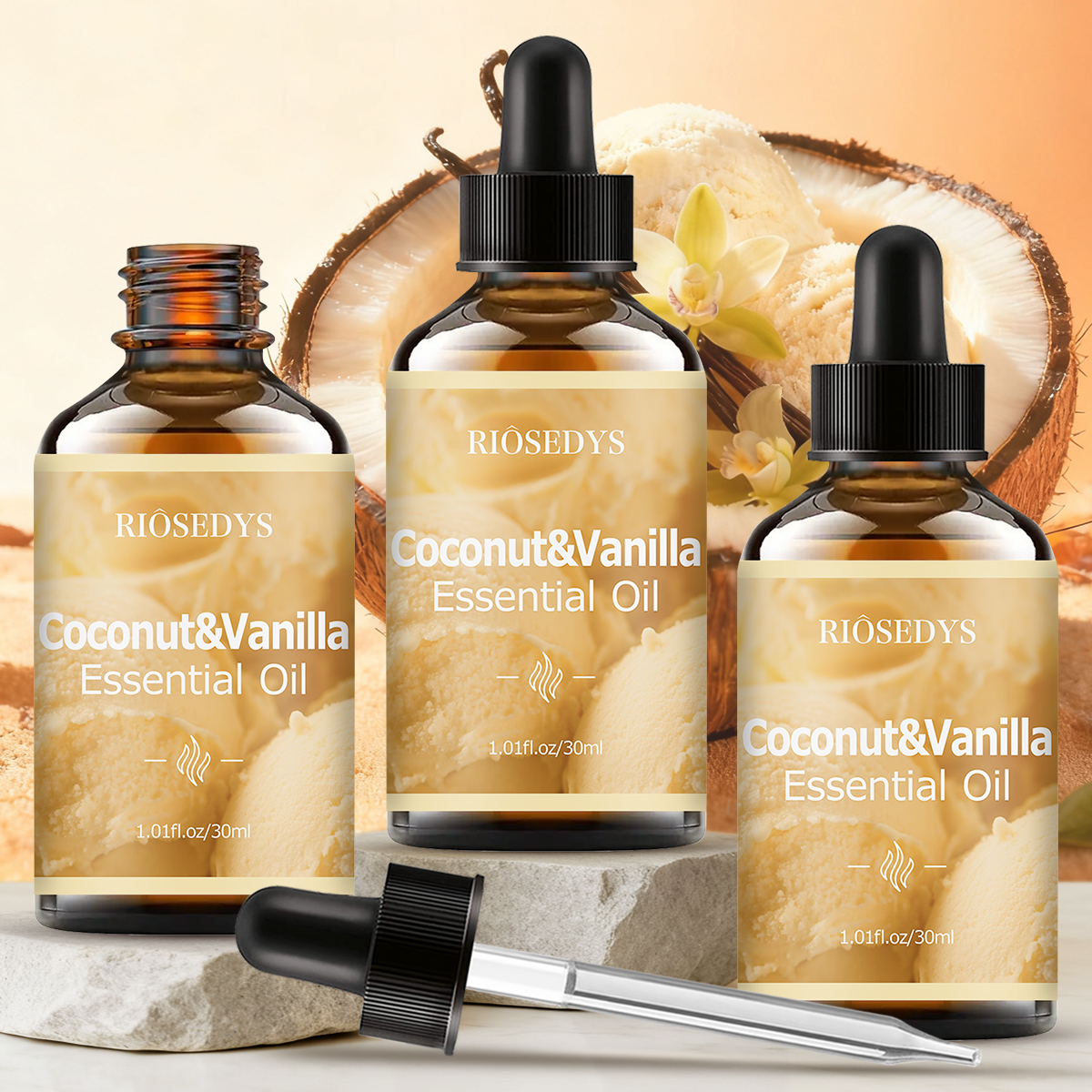 COCONUT&VANILLA essential oil  - Coconut Oil Refined บทวิจารณ์และราคา