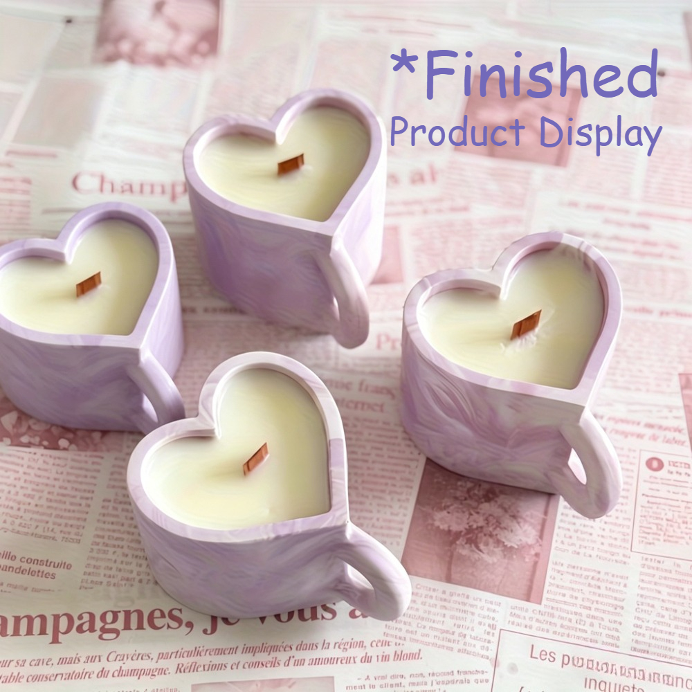 Heart Shaped Teacup Silicone M - Soap Making Jug บทวิจารณ์และราคา